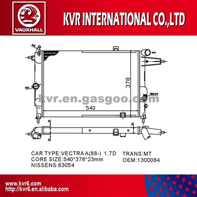 Aftermarket Radiator For VAUXHALL CORSA B 1.2 I 16V OEM 1300192/1300205/1300174