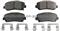 D1640-8867 High Quality Brake Pad For Dodge Dart 2013 Year - img2