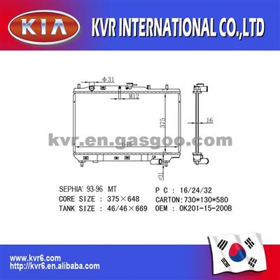 Car Radiator For Kia MENTOR OK201-15-200B