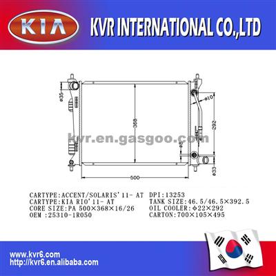 Kia Radiator For RIO 25310-1R050