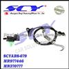 2X ABS WHEEL SPEED SENSOR FRONT LEFT + RIGHT FOR MITSUBISHI SHOGUN PININ 2000-2007 OE MR977446 MR370777