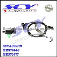 2X ABS WHEEL SPEED SENSOR FRONT LEFT + RIGHT FOR MITSUBISHI SHOGUN PININ 2000-2007 OE MR977446 MR370777