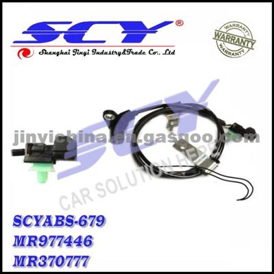 2X ABS WHEEL SPEED SENSOR FRONT LEFT + RIGHT FOR MITSUBISHI SHOGUN PININ 2000-2007 OE MR977446 MR370777