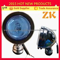 12v 24v Halogen Chrome Housing Round Universal Auto Lamp