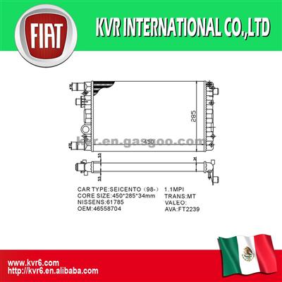 Auto Radiator For FIAT OEM 46558704