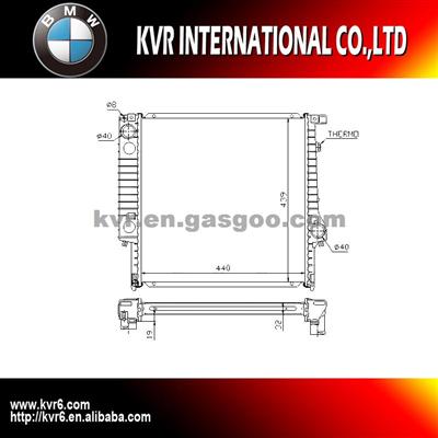 Car Aluminum Radiator For BMW 3 E30 OEM 1719259