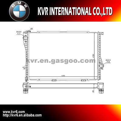 Fin Tube Radiator For BMW 5 E39/7 E38/Z8 E52 OEM 1436062