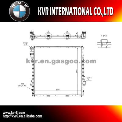 Alloy Radiator For BMW X5 E53 OEM 1439101