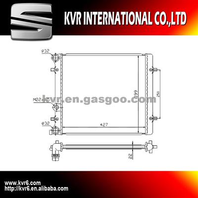 Auto Radiator For SEAT LEON Ⅰ/TOLEDO OEM 1J0121253G