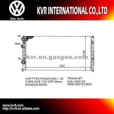 Aluminum For VOLKSWAGEN PASSAT OEM 3A0121253T