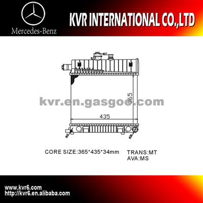 Radiator Factory For MERCEDES BENZ C-CLASS W202/CLK-CLASS W208/E-CLASS W210 OEM 2025005903