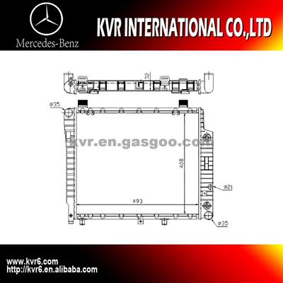 OE Quality Radiator For MERCEDES BENZ C-CLASS W202/E-CLASS W210 OEM 2025003503