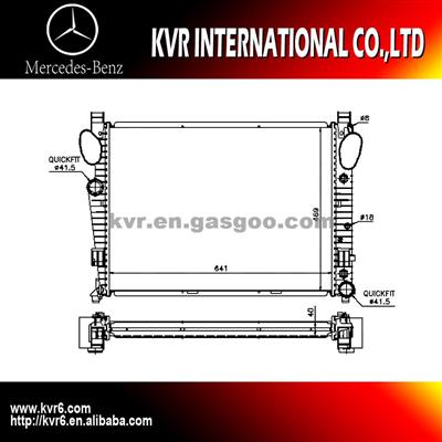 Aluminum Car Radiator For MERCEDES BENZ S-CLASS W220/SL R230 OEM 2205000903 2305000303