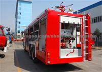 4x2 6m3 Fire Fighting Truck Water Tank With Foam Tank SINOTRUK HOWO Brand ISO CCC