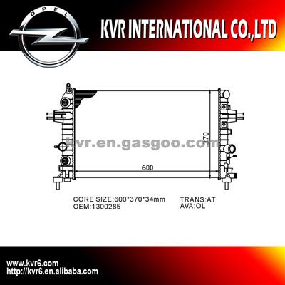 Aftermarket Radiator For OPEL ASTRA H OEM 1300285