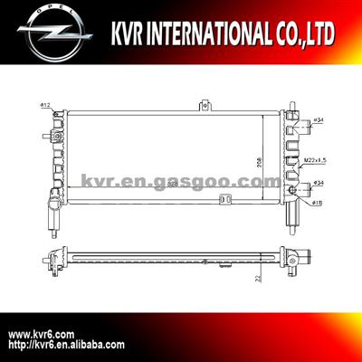 Auto Engine Cooling Radiator For OPEL CORSA A OEM 1302014