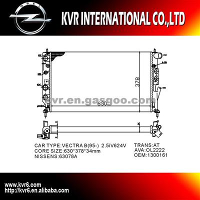 Aluminum For OPEL VECTRA B OEM 1300161 52464543