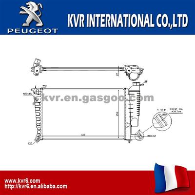 Radiator Assy For PEUGEOT 306 OEM 133045