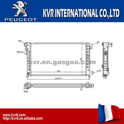 Alloy Radiator For PEUGEOT 106 OEM 1301VT