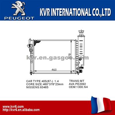 Factory Radiator For PEUGEOT 405 OEM 1300N4/R9