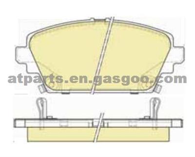 D868-7743 BRAKE PADS For NISSAN