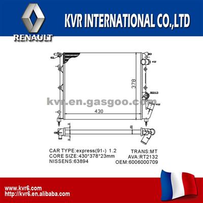Auto Radiator For RENAULT EXPRESS OEM 6006000709