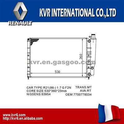 Mechanical Radiator For RENAULT R21 OEM 7700778034