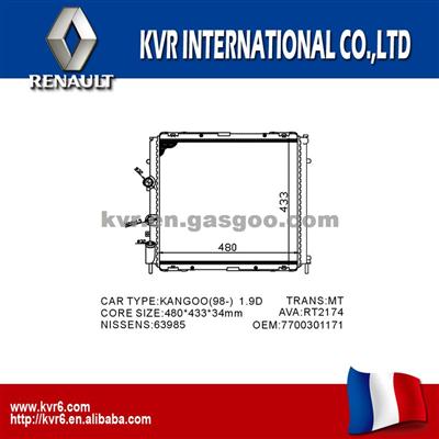 Mechanical Auto Radiator For RENAULT KANGOO I OEM 7700301171