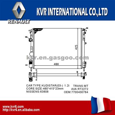 Auto Engine Cooling Radiator For RENAULT CLIO II /KANGOO OEM 7700430784