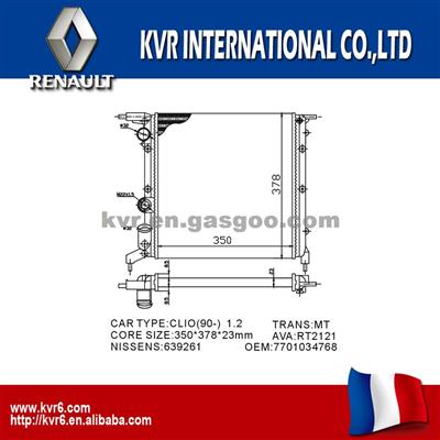 Racing Radiator For RENAULT CLIO I OEM 7701034768