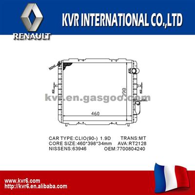 Complete Radiator For RENAULT CLIO I OEM 7700804240