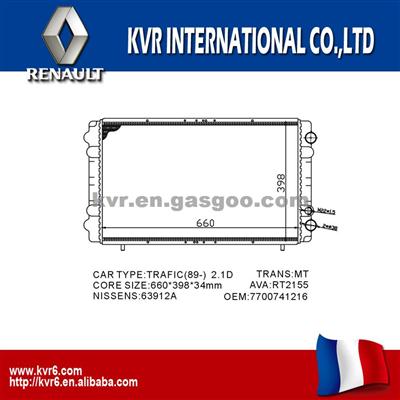 Automobile Radiator For RENAULT TRAFIC OEM 7700741216