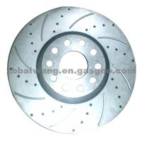 DAROMET Coating Car Brake Disc/ Rotor Brake Plate Drill Holes