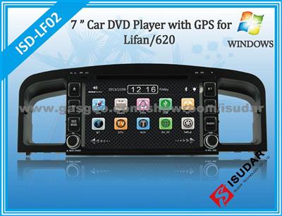 7inch 2-Din Wince System Car Dvd Player With GPS For Lifan 620