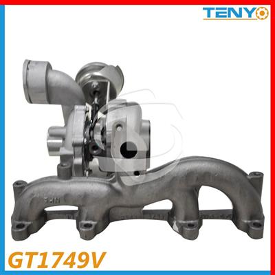 Audi Seat Volkswagen GT1749V 038253016GV Turbocharger