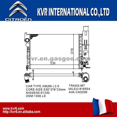 Car Radiator For Citroen XM OEM 1300L9/1301L9/1301A1