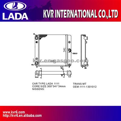 Lada Mechanical Radiator Oem 1111.1301012