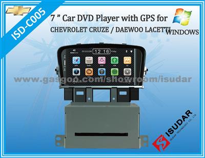 7 Inch 2-Din Wince System Car Dvd Player With GPS For CHEVROLET CRUZE / DAEWOO LACETTI