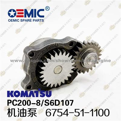 Komatsu Oil Pump 6754-51-1100