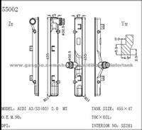 Auto radiator plastic tank for AUDI  A3 S3(03) 2.0 MT