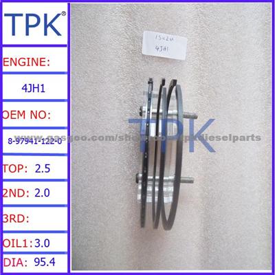 Isuzu 3KA1,3KB1,3KC1,4EC1,4FD1,4FE1,4FG1,4EE2,3KR1 Engine Piston Ring Set