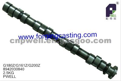 Factory Supply Camshaft 8942030840 For G180Z/G161Z/G200Z