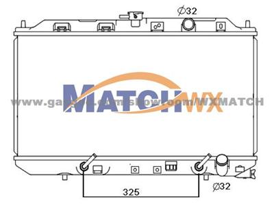 Auto Radiator Honda Acura Integra 19010PR3004 MR22004