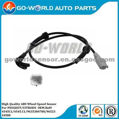 Auto Part Car Accessories OEM Ref.# 4545c1/9635384780 ABS Sensor Wheel Speed Sensor For CITROEHN/PEUGEOT