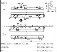 Auto radiator plastic tank for SUZUKI TIGER 2012 AT/MT