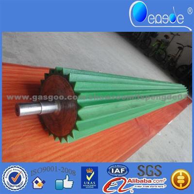 386MM Long PU Conveyor Roller With SHAFT 20/16MM