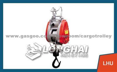 Electric Mini Wire Winch Of LONGSHENG Brand 160kg-500kg