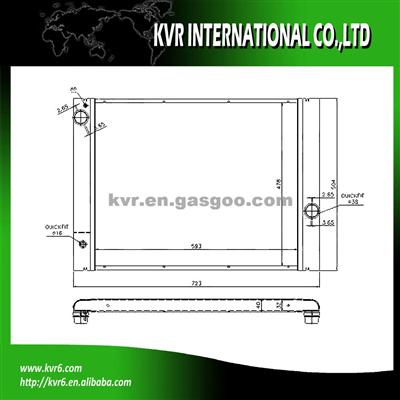AUTO COOLING RADIATOR FOR BMW OEM 7507972 7585440