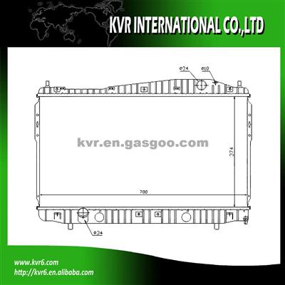 COMPLETE RADIATOR FOR CHEVROLET OEM 96815276/96815277