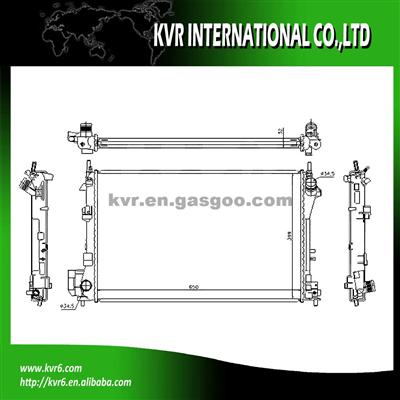 RADIATOR ASSY FOR CHEVROLET OEM 24418343